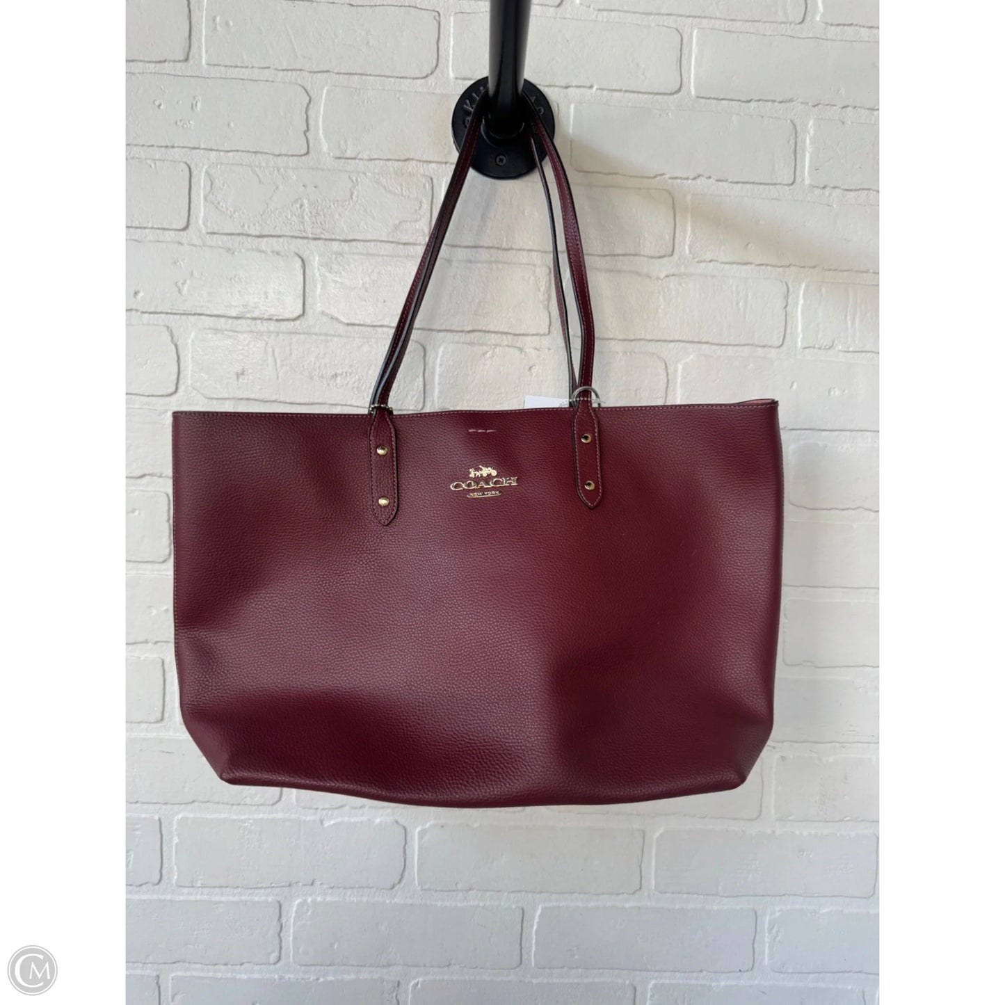 Tote Designer By Coach, Size: Large