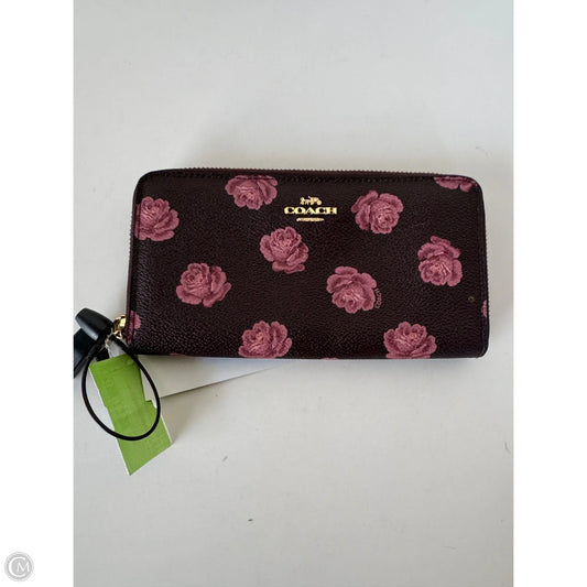 Wallet Designer By Coach, Size: Large