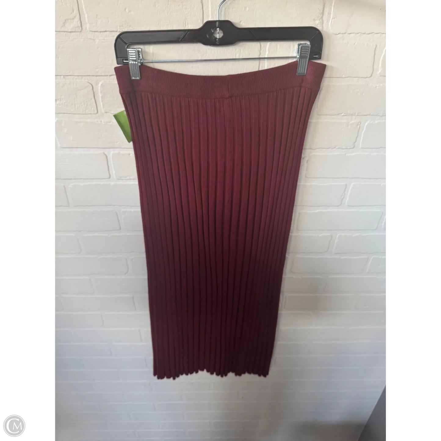 Skirt Maxi By A New Day In Maroon, Size: 12