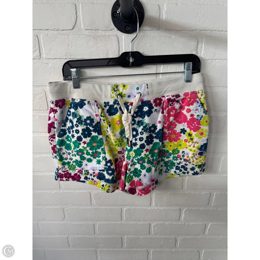 Shorts By Champion In Cream & Green, Size: 12