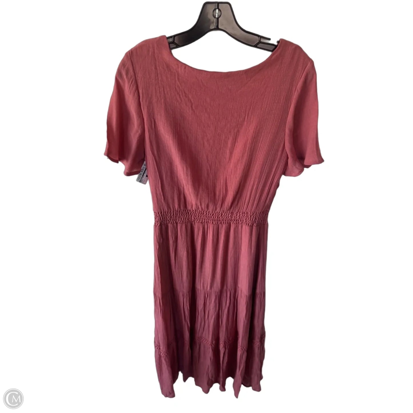 Dress Casual Midi By Luxology In Orange, Size: S