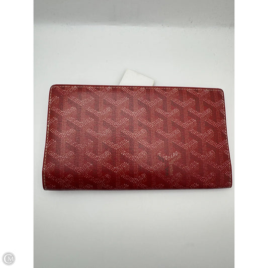 Wallet Luxury Designer By Goyard, Size: Medium