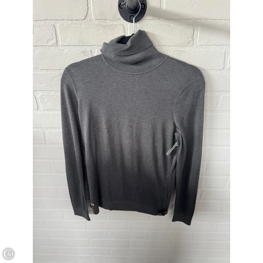 Sweater By Lauren By Ralph Lauren In Grey, Size: M