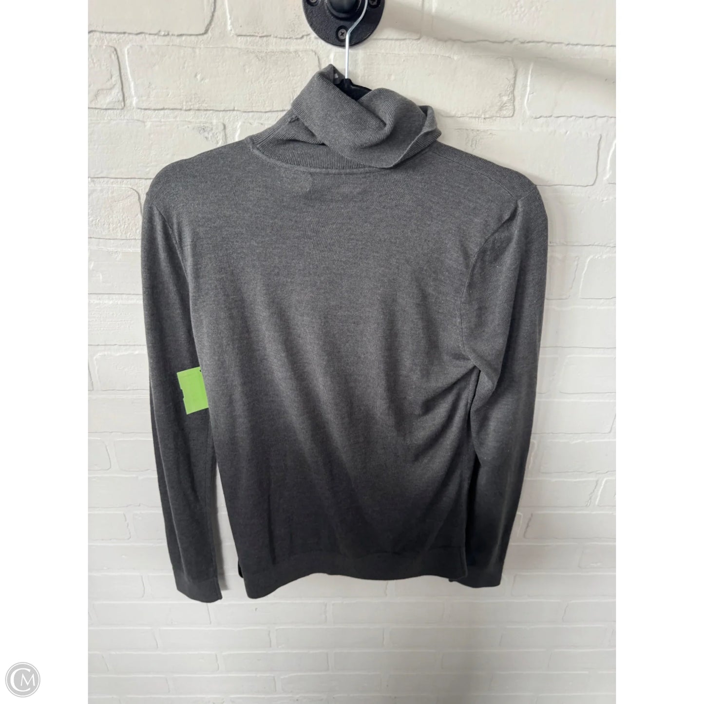 Sweater By Lauren By Ralph Lauren In Grey, Size: M