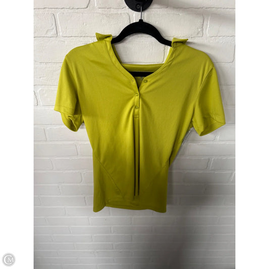 Athletic Top Short Sleeve By Clothes Mentor In Chartreuse, Size: M