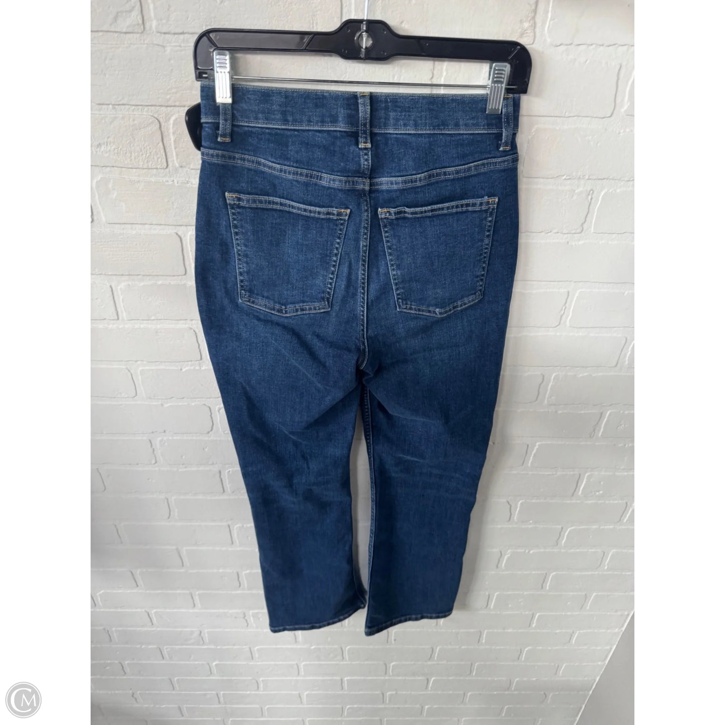 Jeans Boot Cut By Spanx In Blue Denim, Size: 6