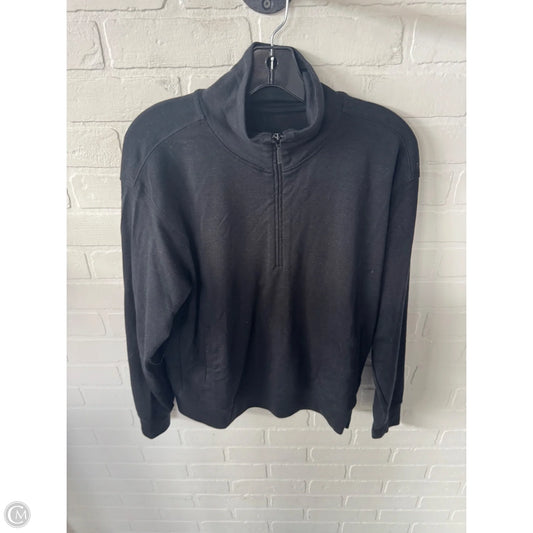 Sweatshirt Collar By Clothes Mentor In Black, Size: S