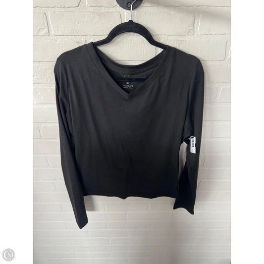 Top Long Sleeve Basic By Clothes Mentor In Black, Size: Xs