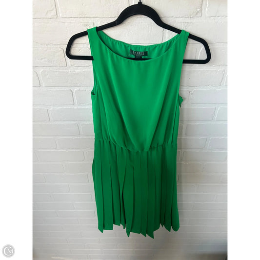Dress Work By Lauren By Ralph Lauren In Green, Size: Xs
