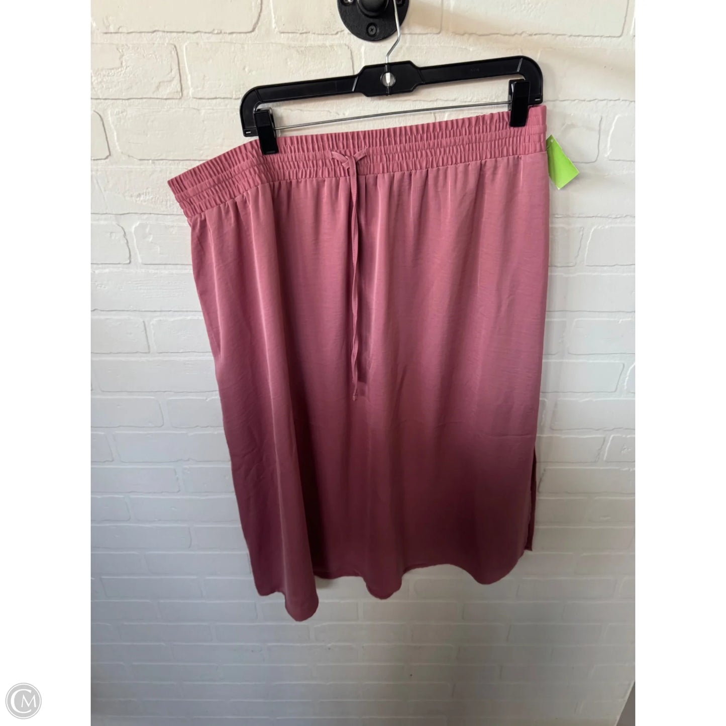 Skirt Midi By A New Day In Pink, Size: 20