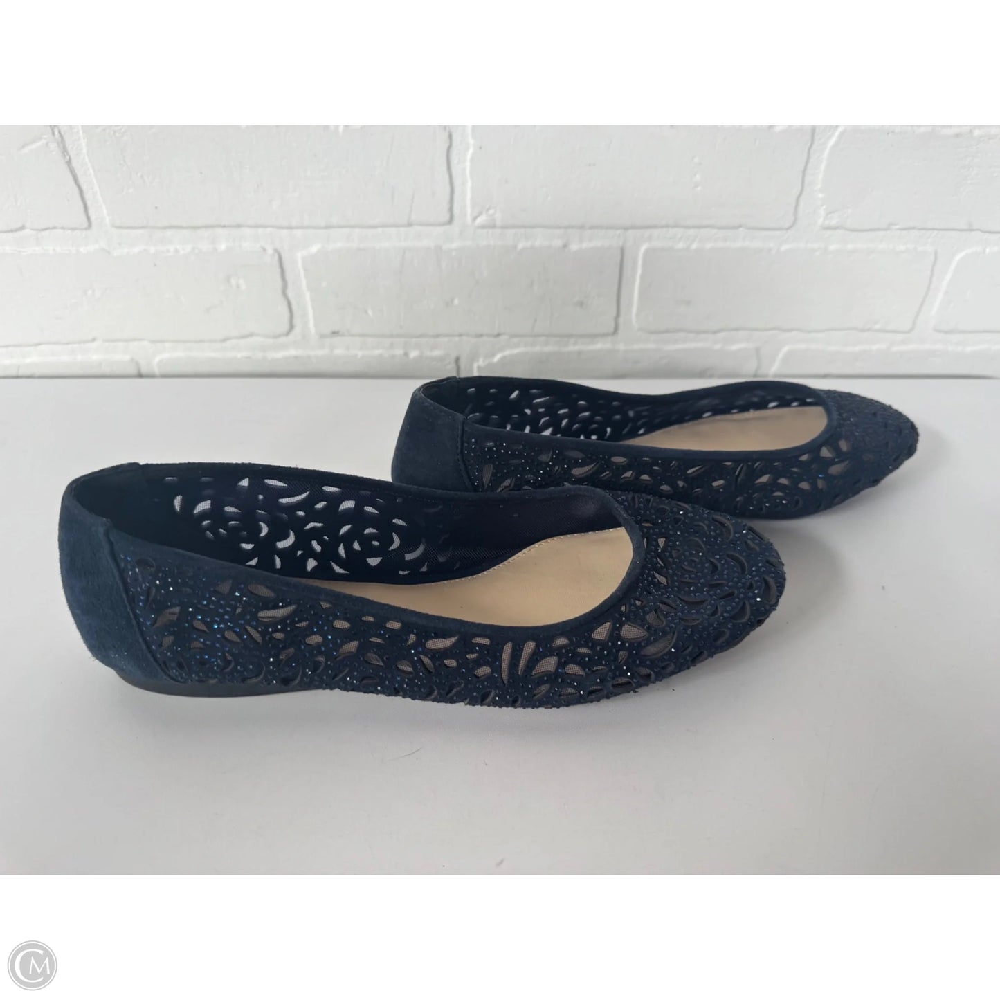 Shoes Flats By Alex Marie In Blue, Size: 9.5