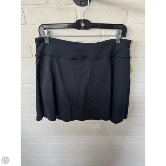 Athletic Skort By Clothes Mentor In Black, Size: 12