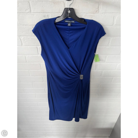 Dress Party Midi By American Living In Blue, Size: Xl