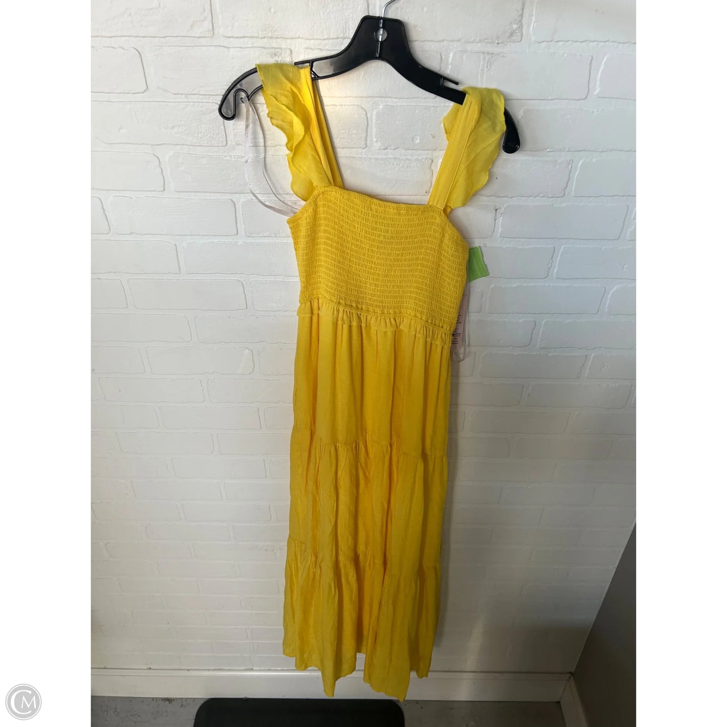 Dress Casual Maxi By Nanette By Nanette Lepore In Yellow, Size: Xs