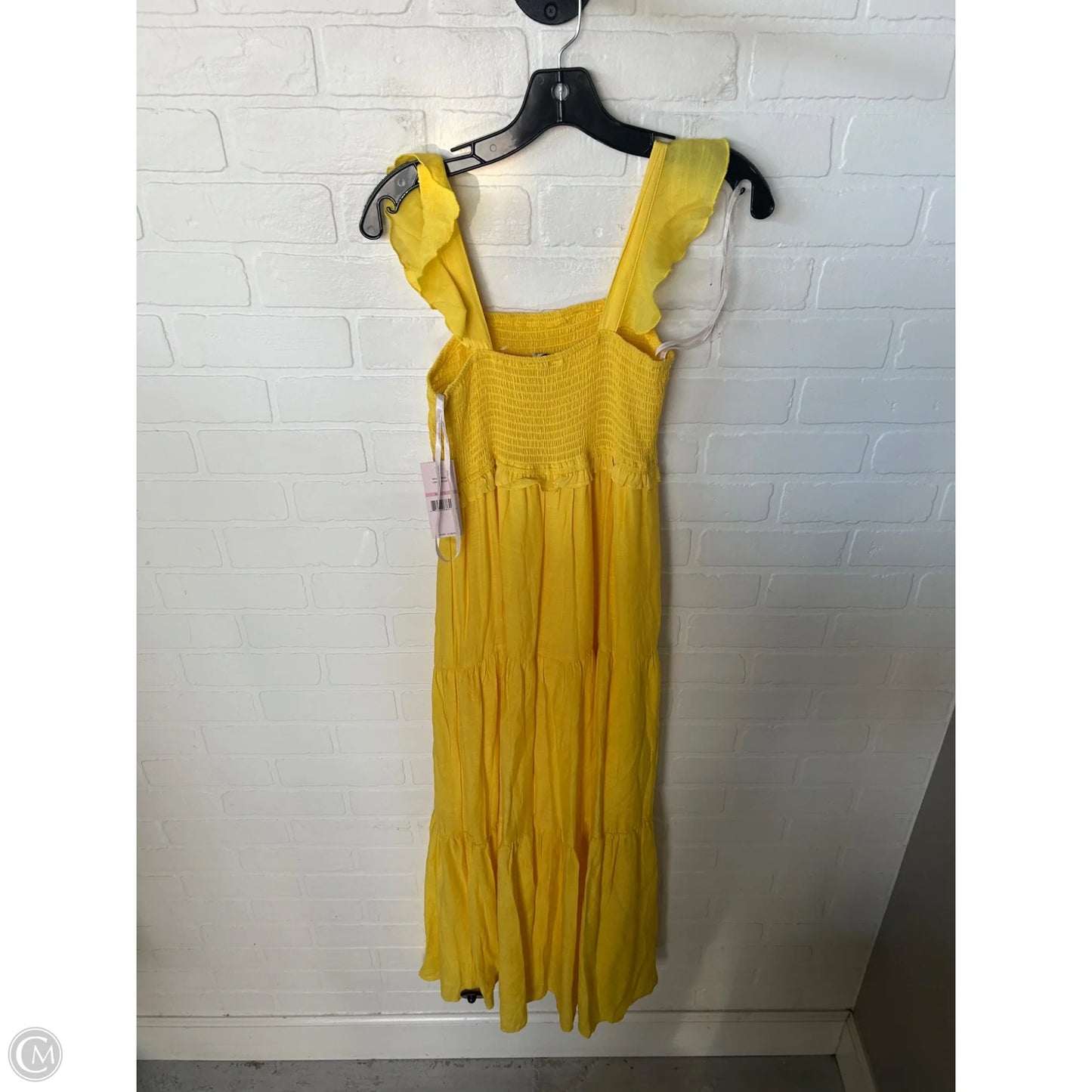 Dress Casual Maxi By Nanette By Nanette Lepore In Yellow, Size: Xs