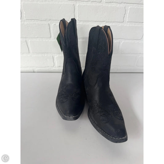Boots Western By Roper In Black, Size: 8.5