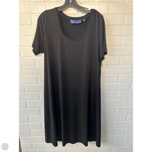 Dress Casual Midi By Susan Graver In Black, Size: M