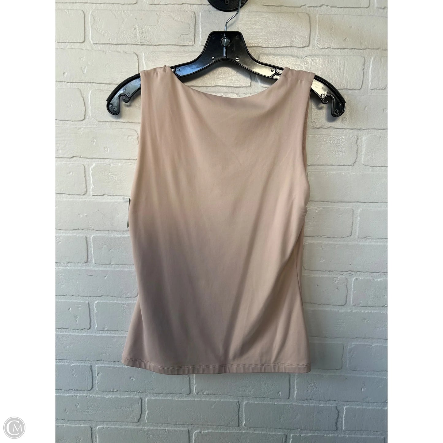 Top Sleeveless Basic By Tahari In Peach, Size: S