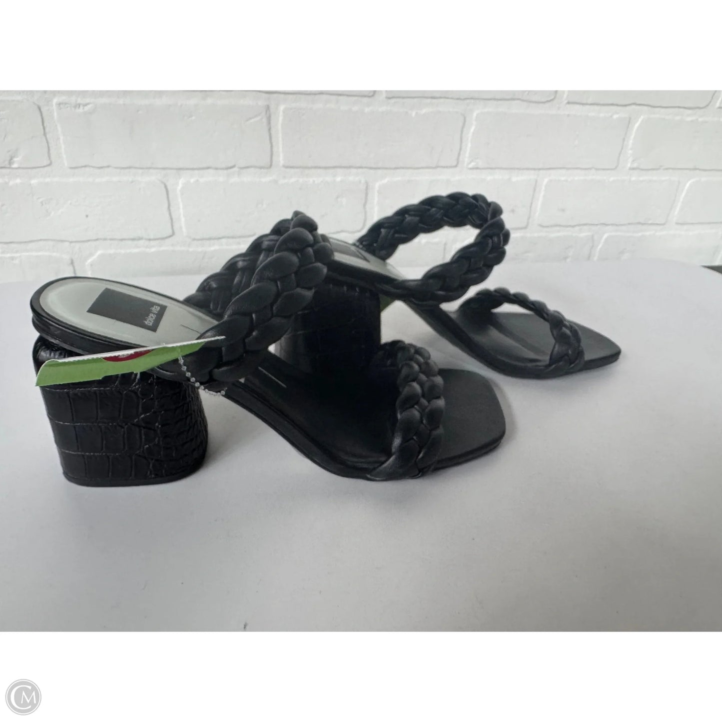 Sandals Heels Block By Dolce Vita In Black, Size: 9.5