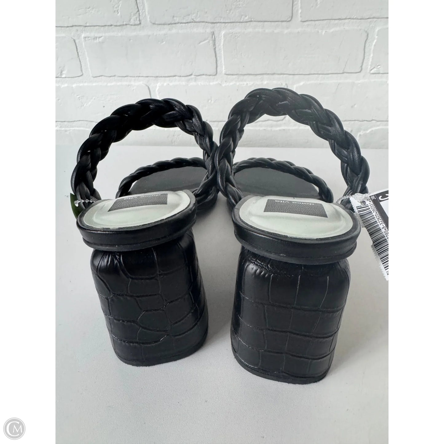 Sandals Heels Block By Dolce Vita In Black, Size: 9.5