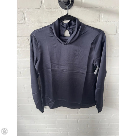 Top Long Sleeve By Banana Republic In Blue, Size: Xs
