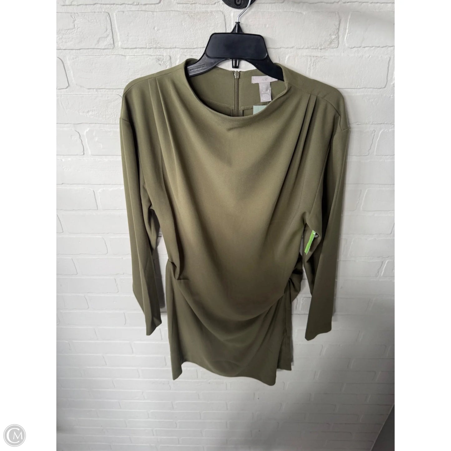 Dress Work By H&m In Green, Size: M