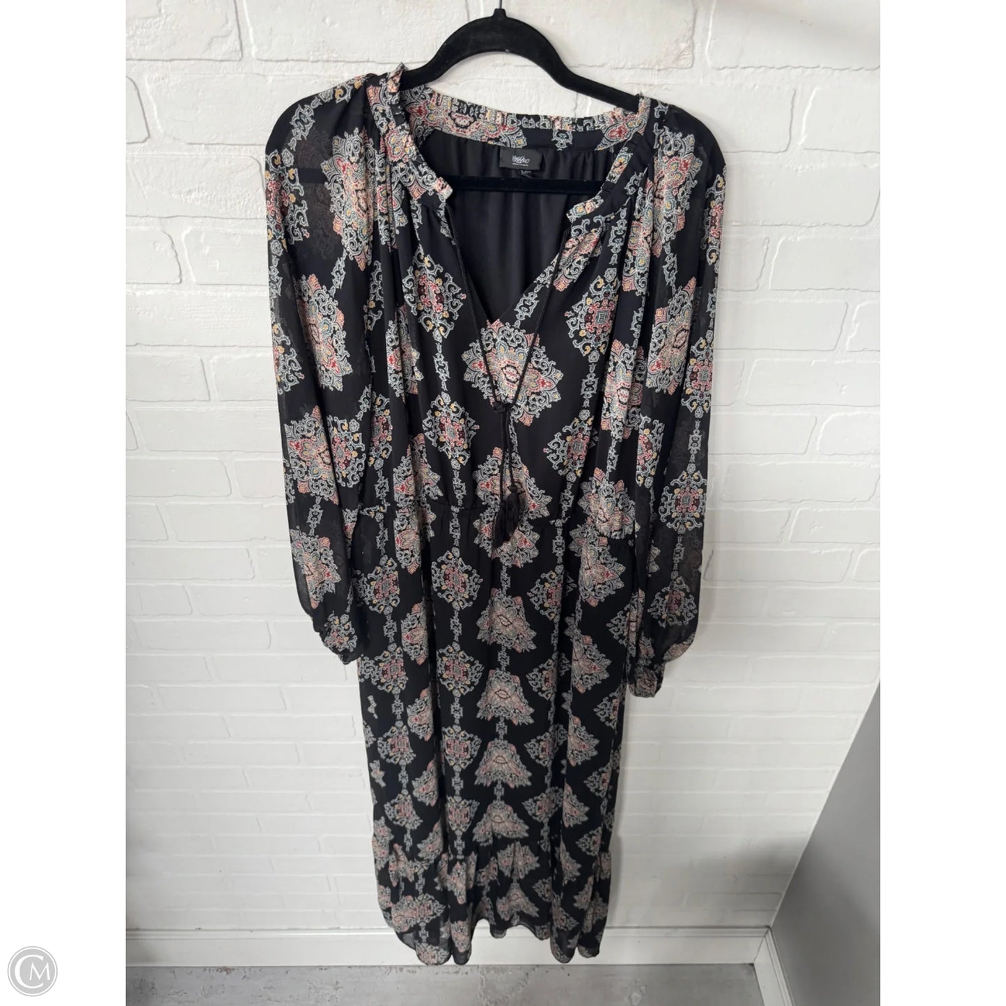 Dress Casual Maxi By Mossimo In Black, Size: Xxl