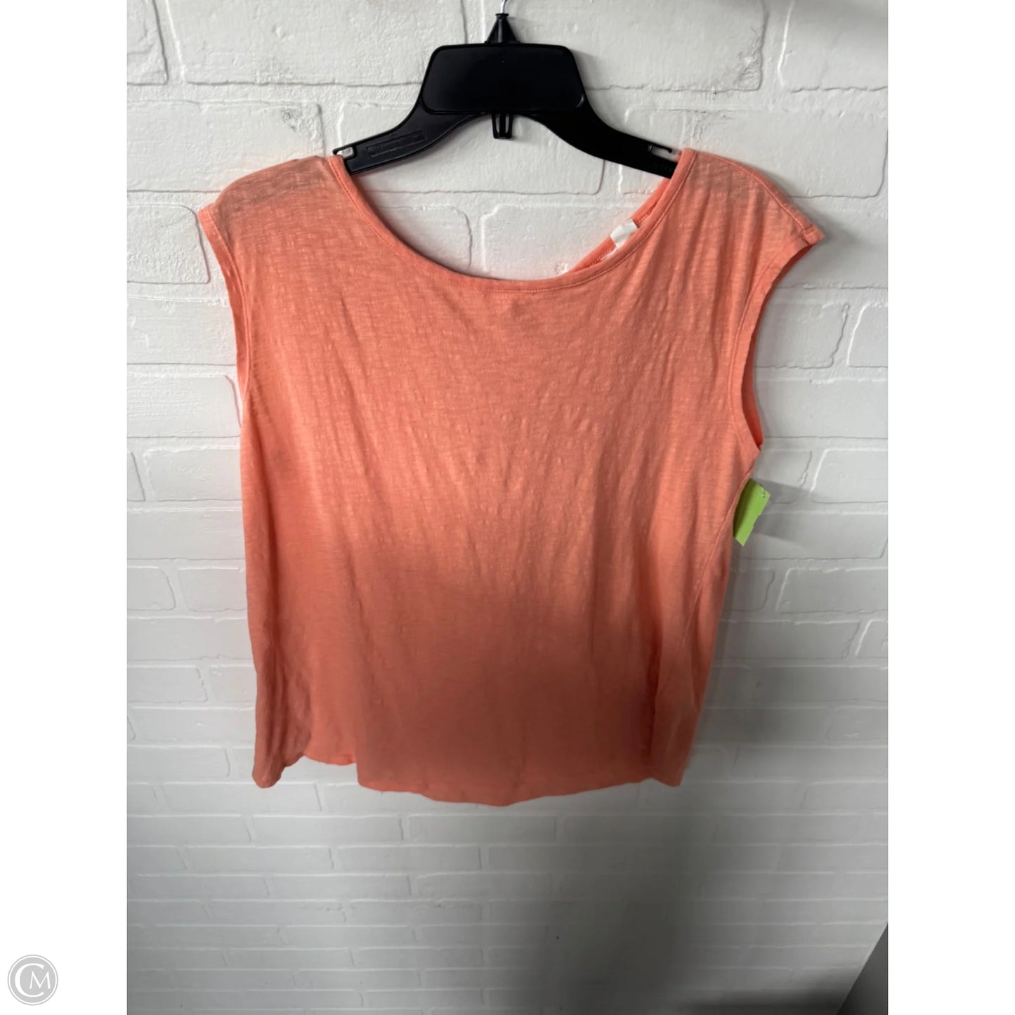 Top Sleeveless Basic By Caslon In Orange, Size: M