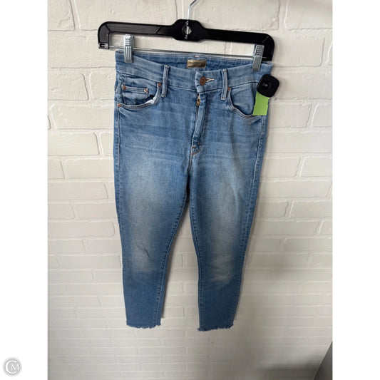Jeans Skinny By Mother In Blue Denim, Size: 0