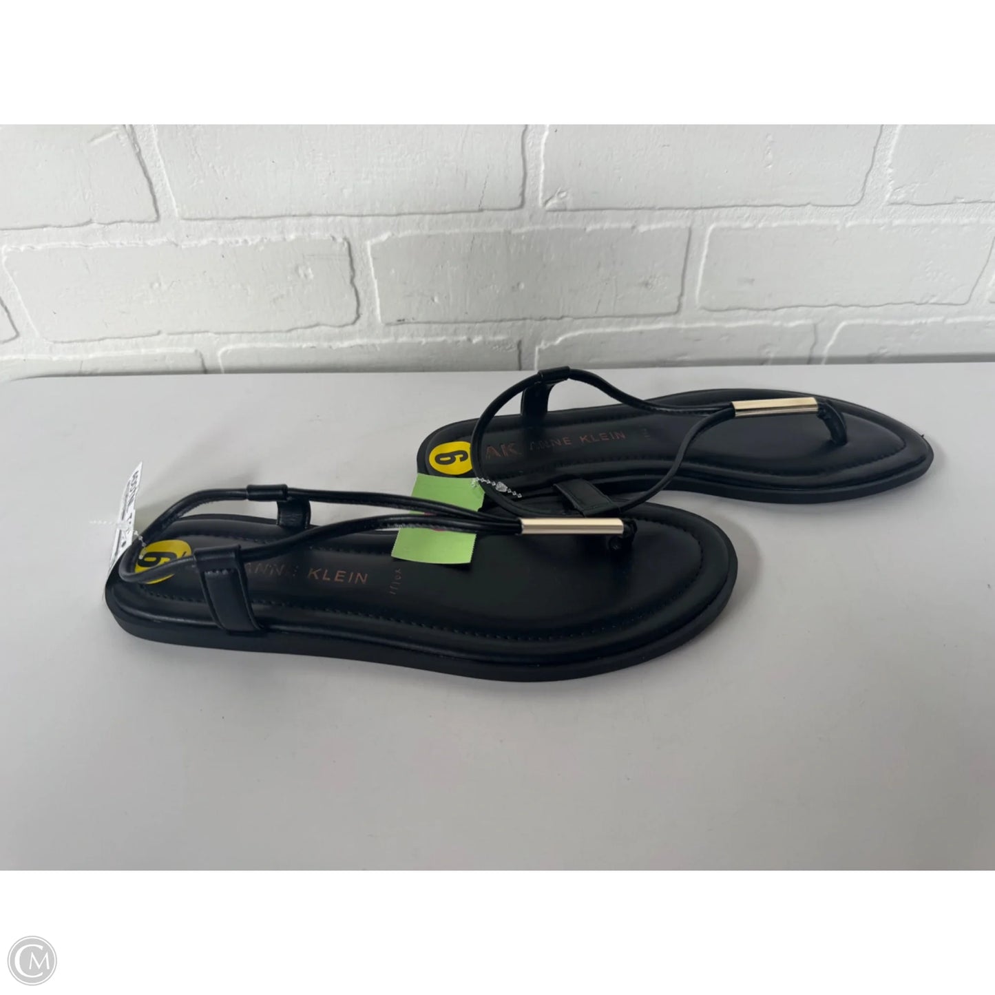 Sandals Flats By Anne Klein In Black, Size: 9