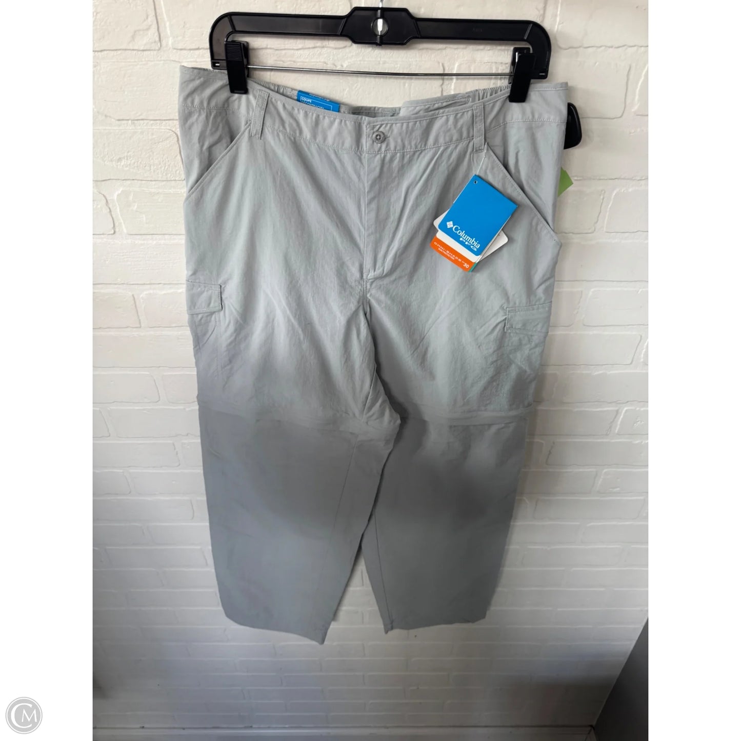Athletic Pants By Columbia In Grey, Size: 12