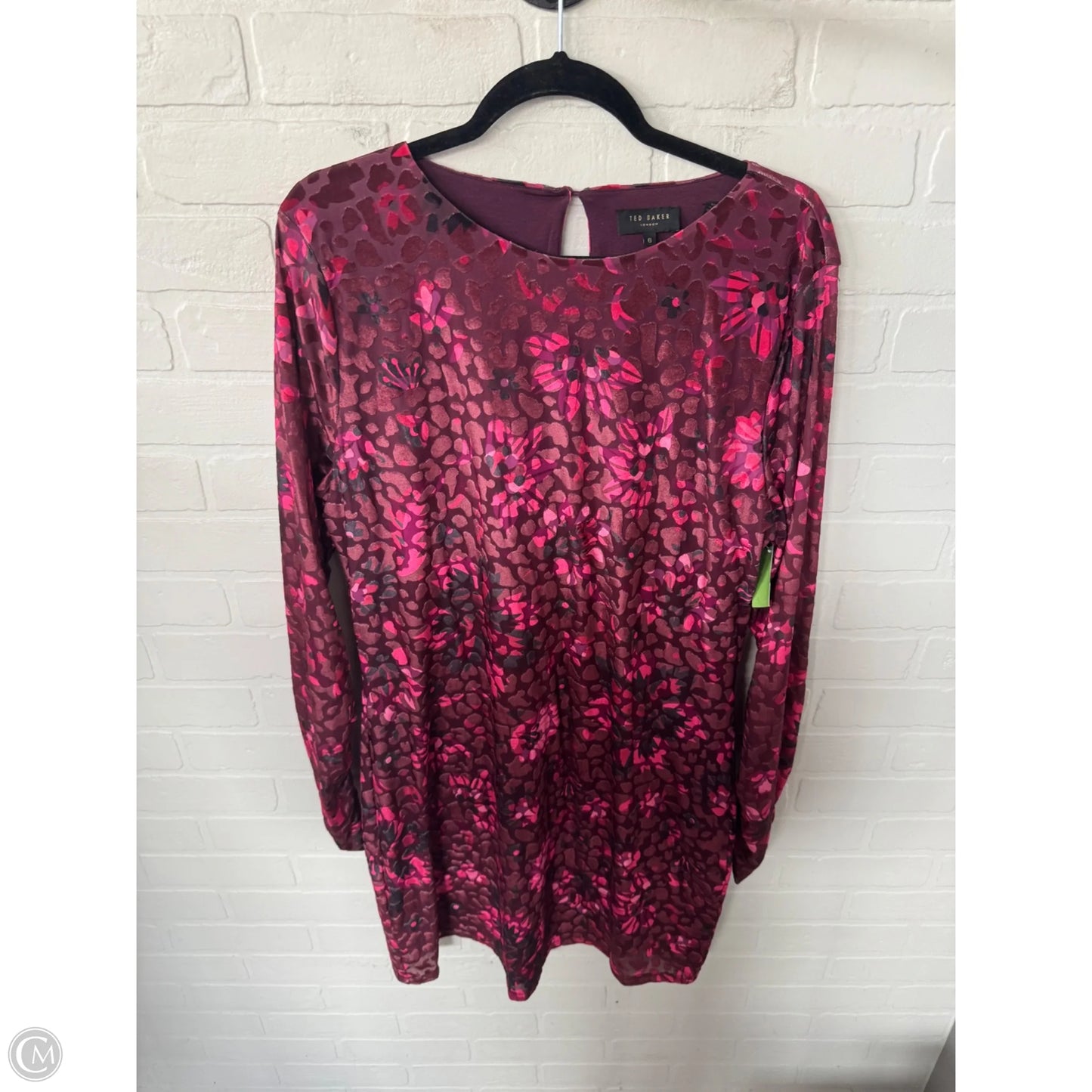 Dress Party Short By Ted Baker In Pink & Purple, Size: Xl