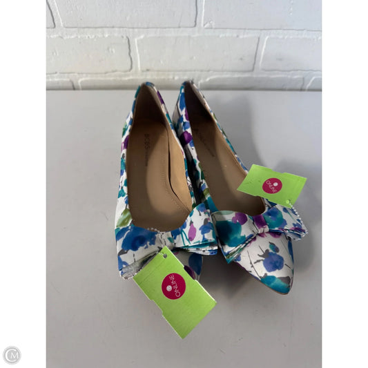 Shoes Flats By Bcbgeneration In Blue & Cream, Size: 6
