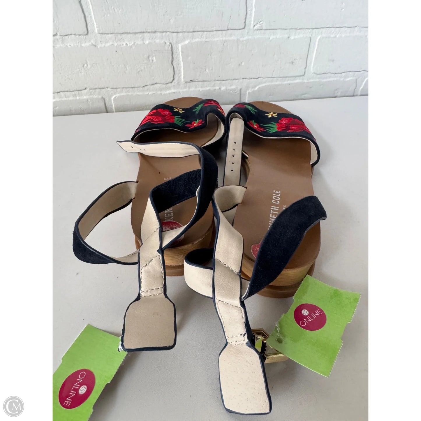 Sandals Flats By Kenneth Cole In Blue & Red, Size: 10