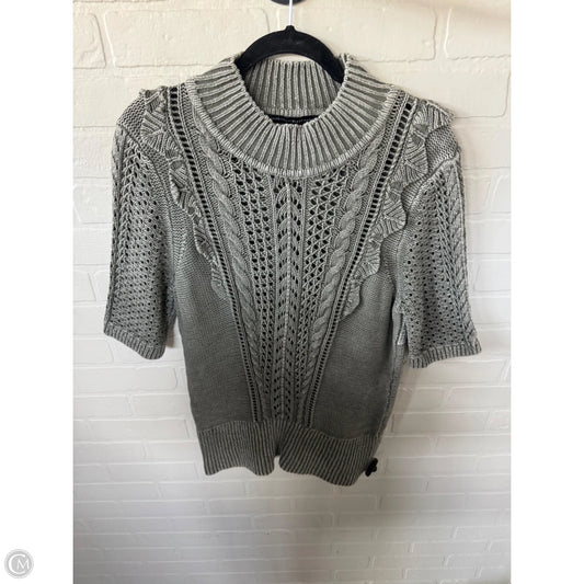 Sweater Short Sleeve By White House Black Market In Green, Size: Xl