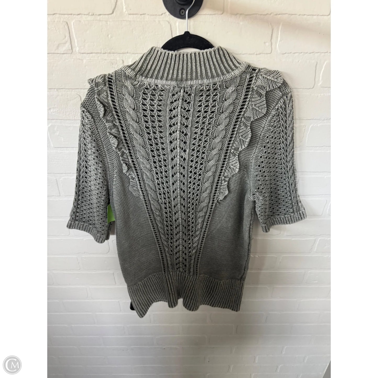 Sweater Short Sleeve By White House Black Market In Green, Size: Xl