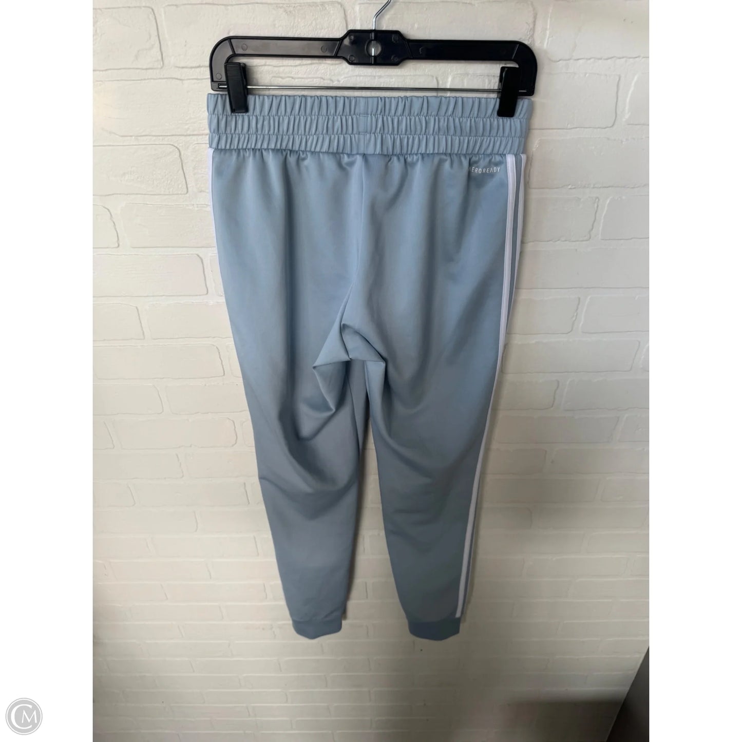 Athletic Pants By Adidas In Blue & White, Size: 4