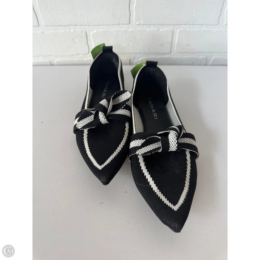 Shoes Flats By Tahari In Black & White, Size: 9