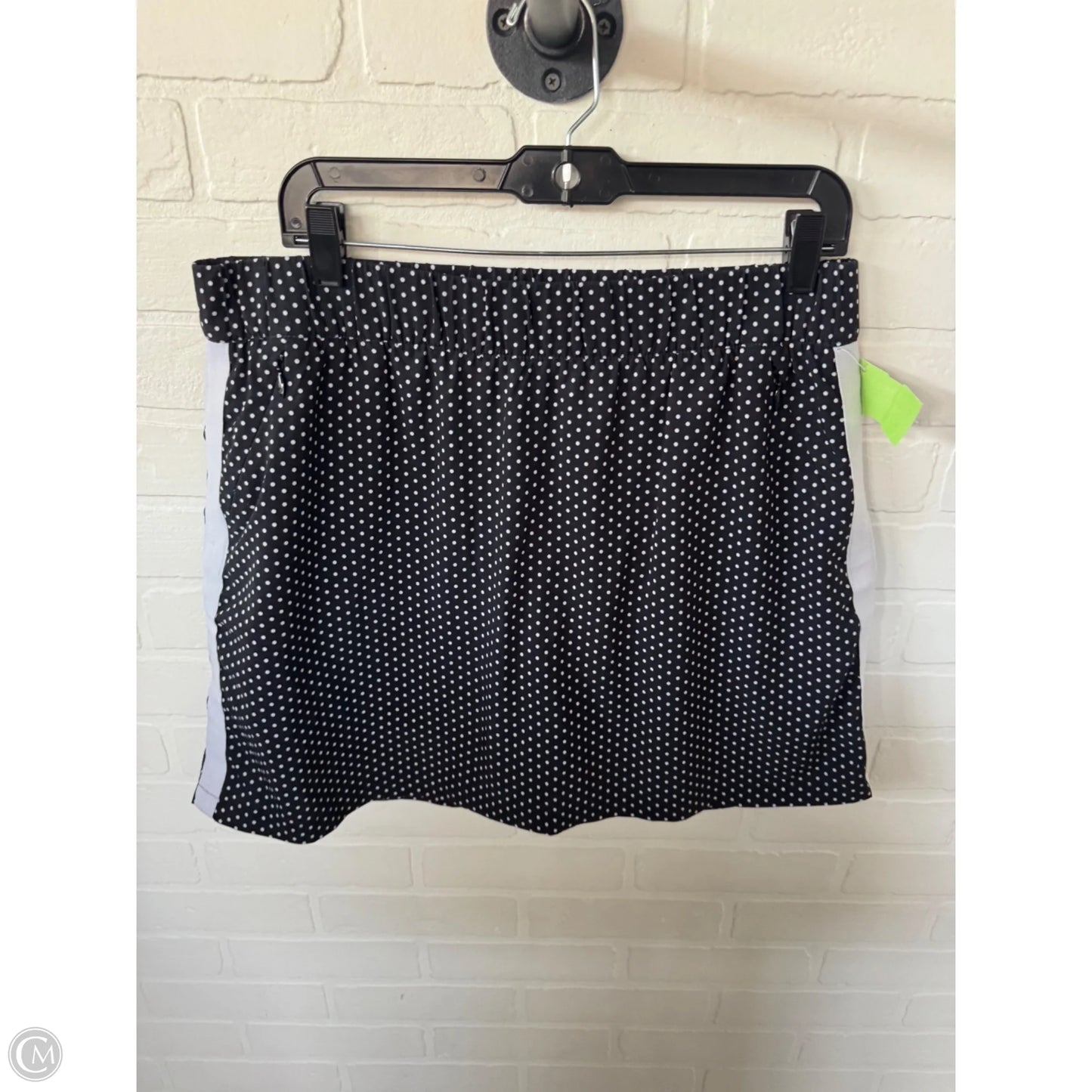 Skort By Talbots In Black & White, Size: 12