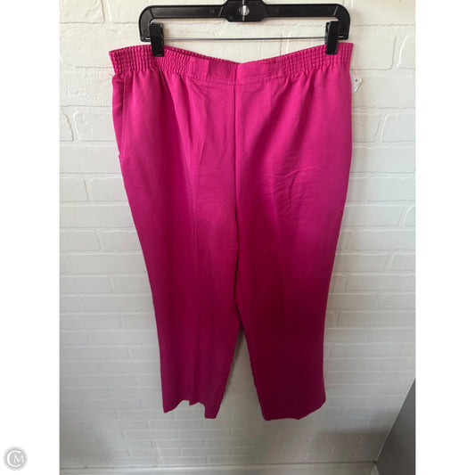Pants Other By Alfred Dunner In Pink, Size: 16