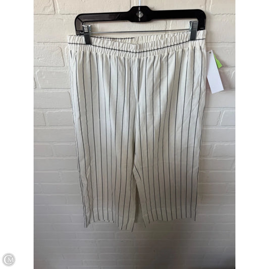 Pants Cropped By Clothes Mentor In Black & White, Size: 8