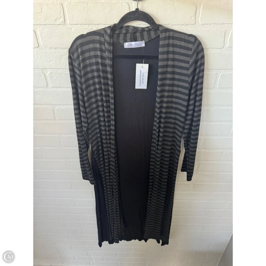 Cardigan By Cielo In Black & Grey, Size: M