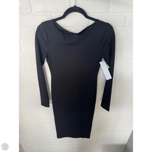 Dress Casual Midi By Forever 21 In Black, Size: S