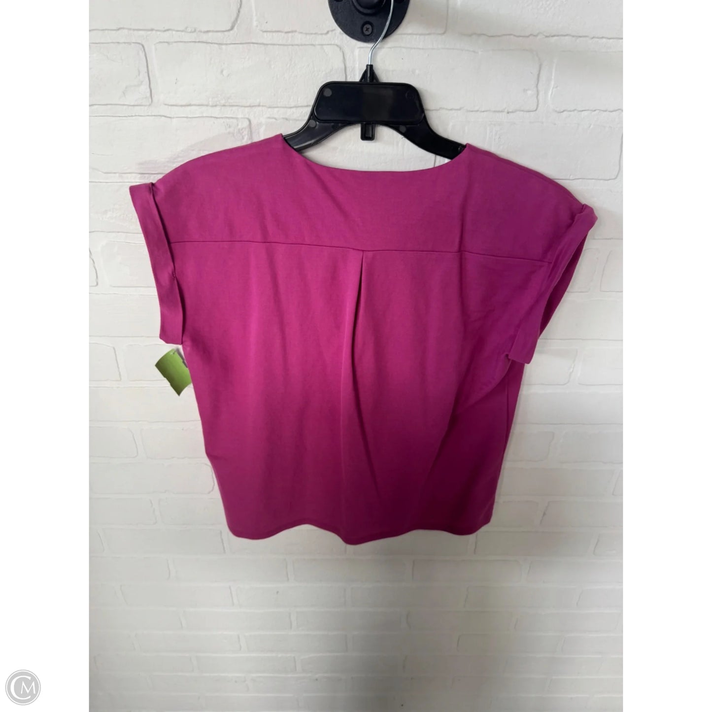 Top Short Sleeve By Bobeau In Pink, Size: S