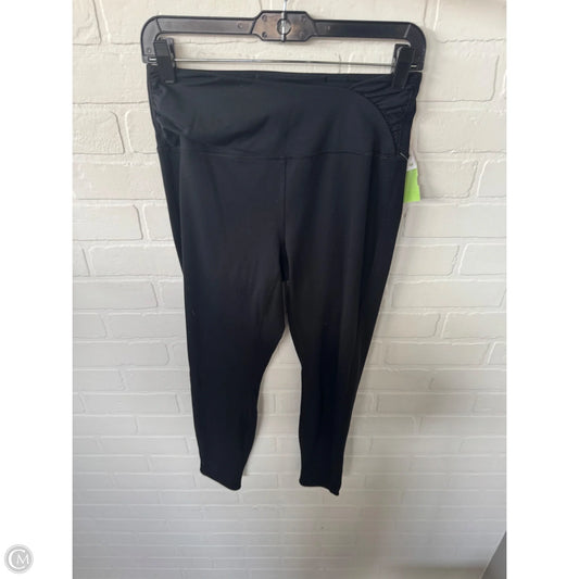 Athletic Leggings By Yogalicious In Black, Size: 8
