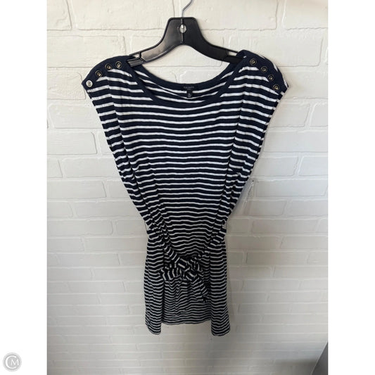 Dress Casual Short By Talbots In Blue & White, Size: Mp