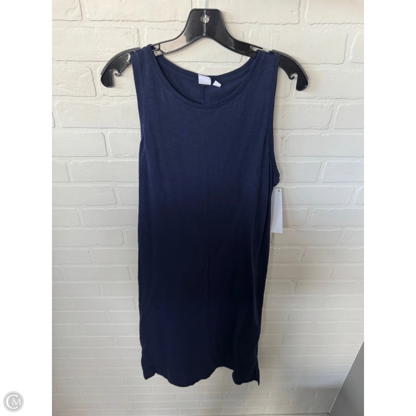 Dress Casual Midi By Gap In Blue, Size: M