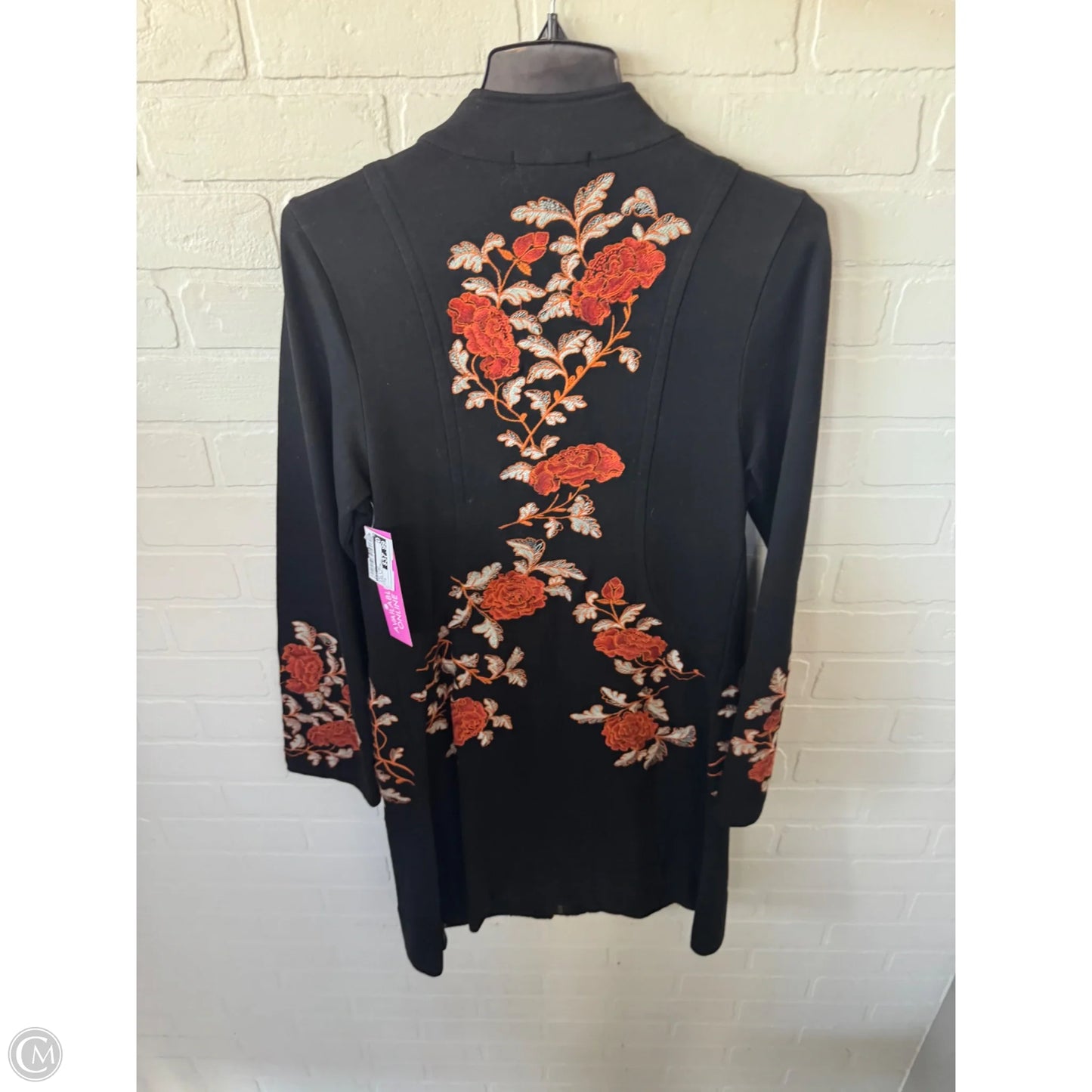 Coat Other By Xcvi In Black & Orange, Size: S