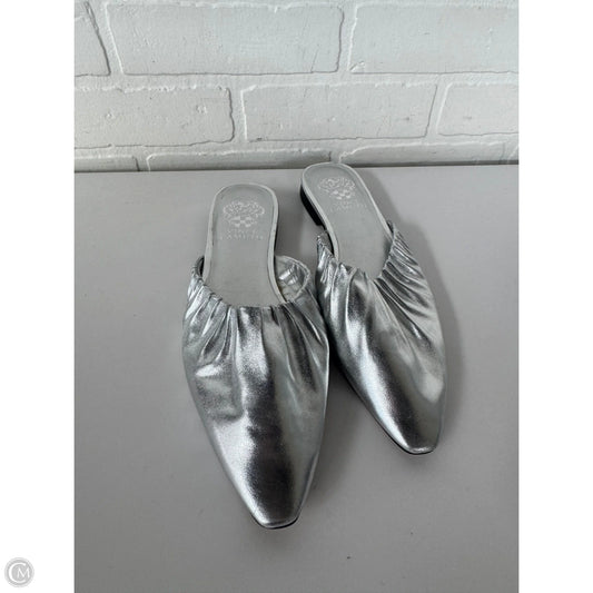 Shoes Flats By Vince Camuto In Silver, Size: 8.5