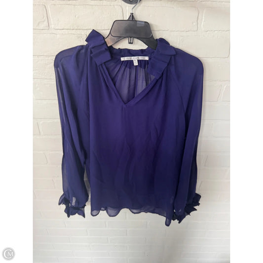 Top Long Sleeve By Collective Concepts In Purple, Size: S